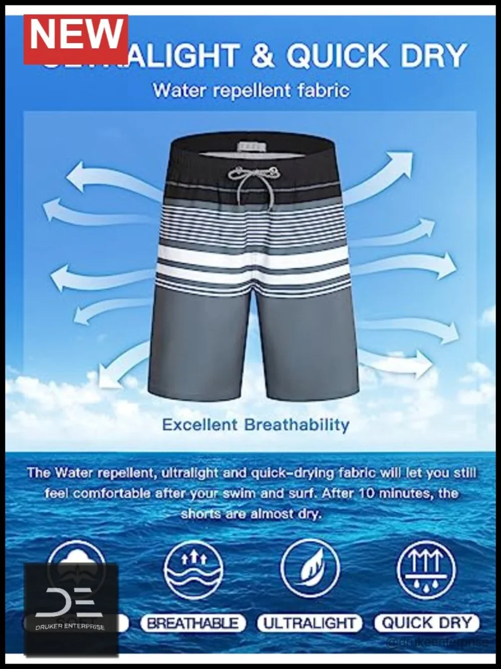 Men's Swim Trunks 9